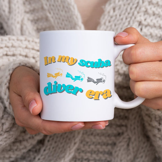 In my Scuba Diver Era 11oz Ceramic Mug