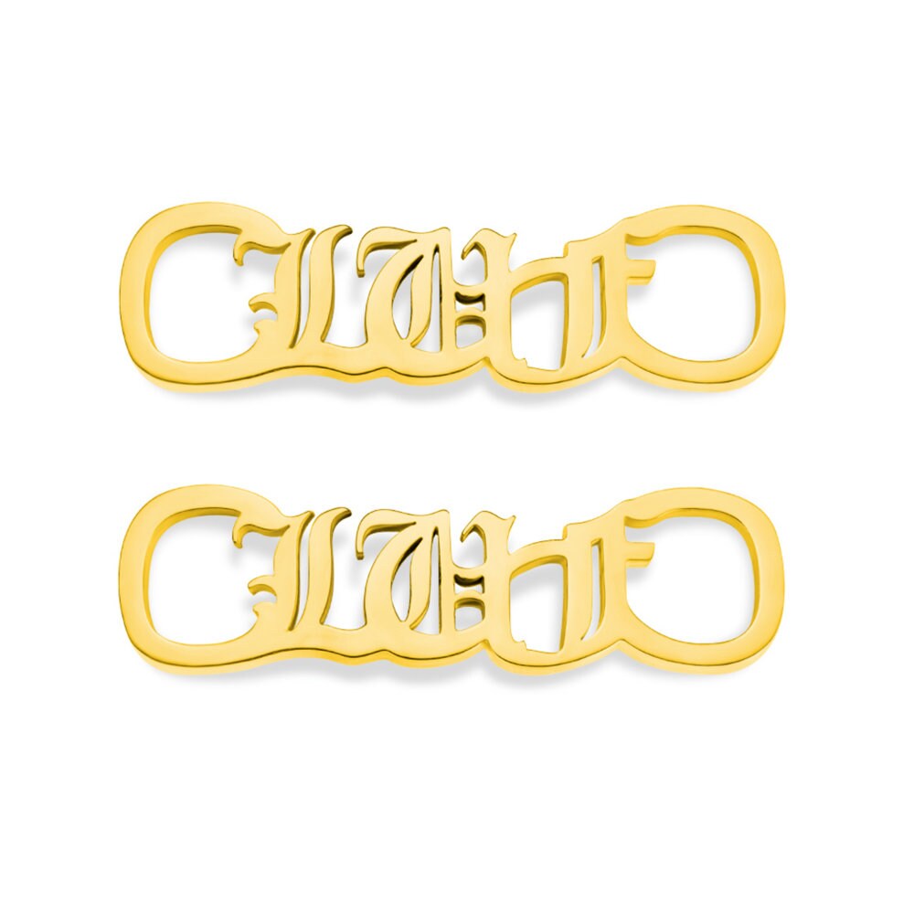 Personalized Stainless Steel Shoelaces Buckle