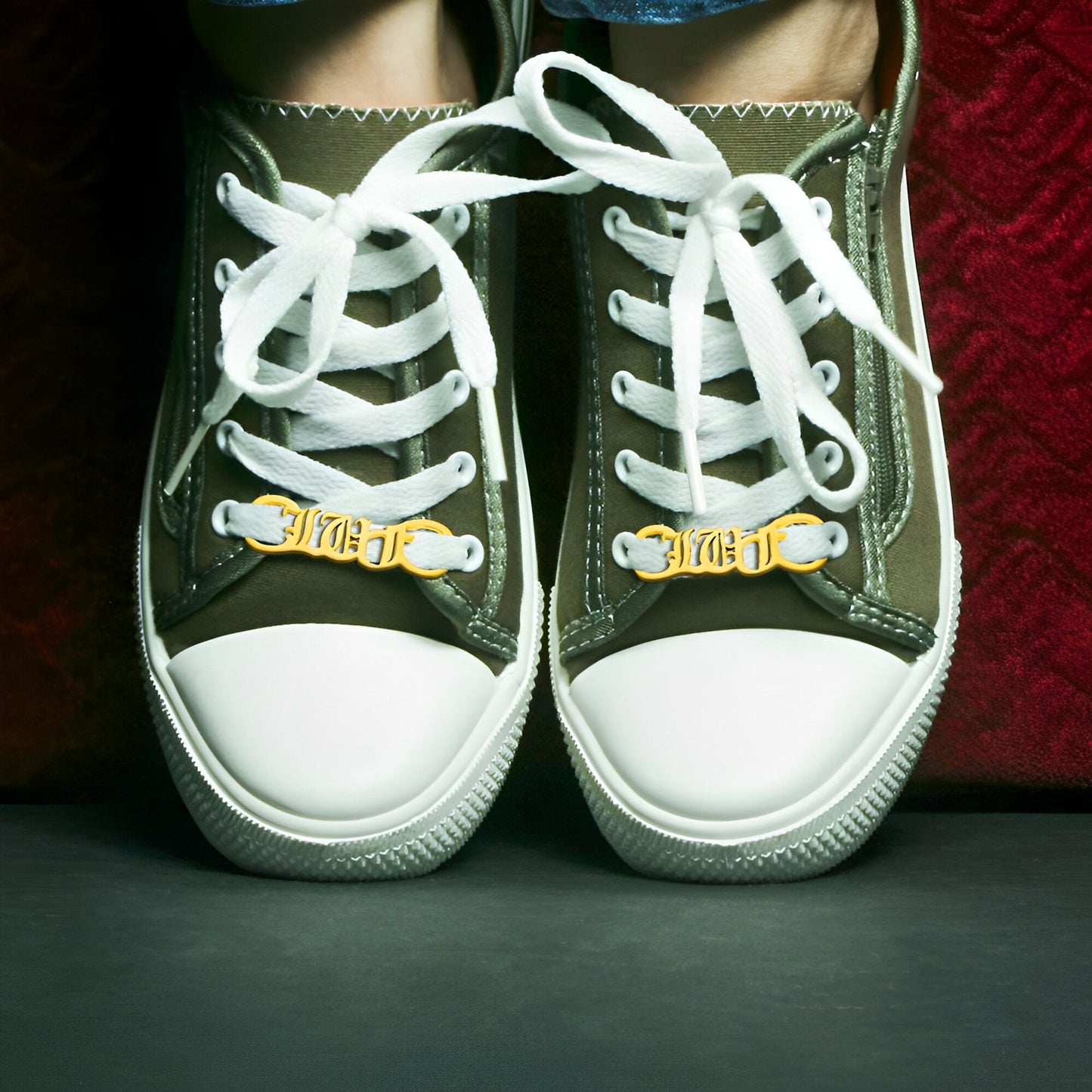 Personalized Stainless Steel Shoelaces Buckle