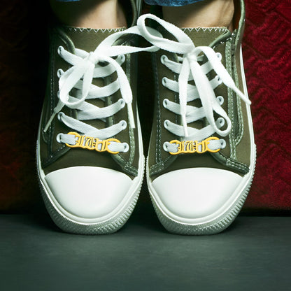 Personalized Stainless Steel Shoelaces Buckle