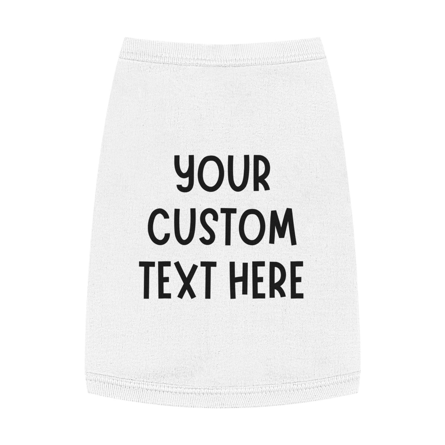 Customizable Text Dog T-Shirt