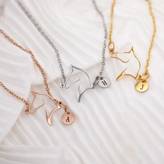 Custom Initial Horse Silhouette Bracelet