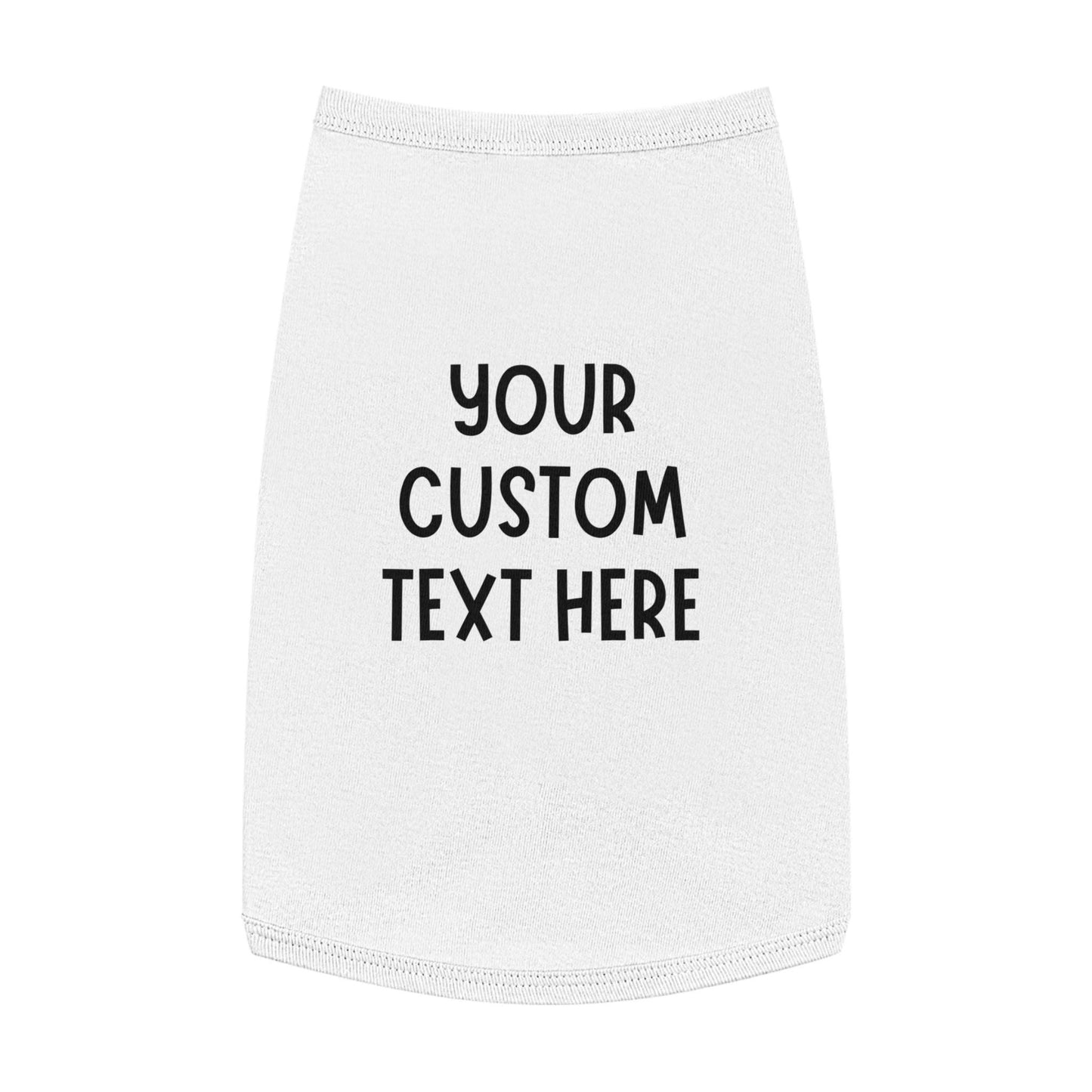 Customizable Text Dog T-Shirt