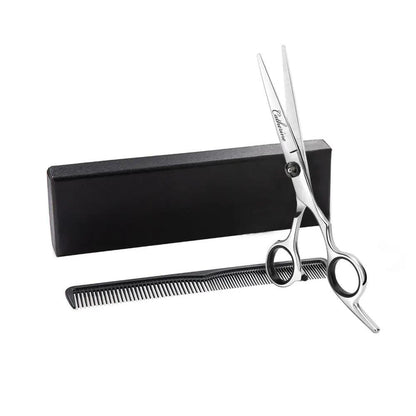 Personalized Name Barber Scissors + Comb Set