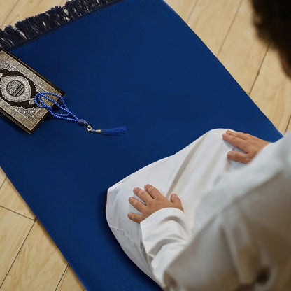 Personalized Embroidered Velvet Prayer Mat