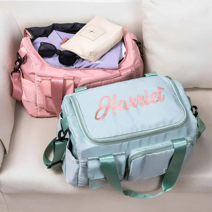 Personalized Name Waterproof Duffle Bag