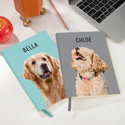 Personalized Dog Portrait A5 Notepad