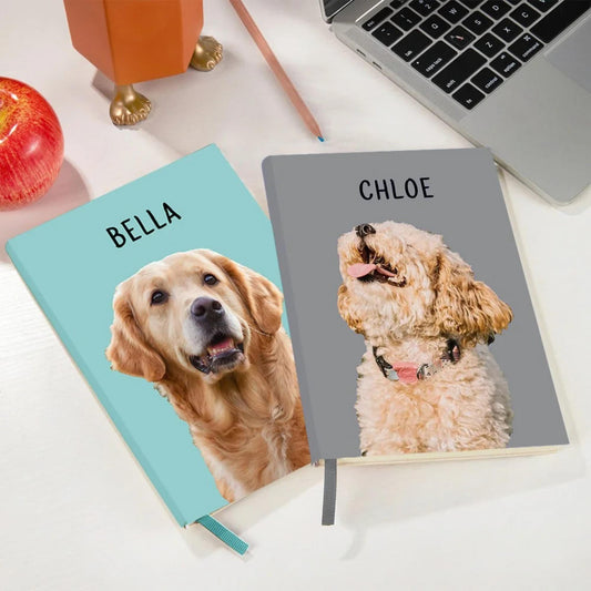 Personalized Dog Portrait A5 Notepad