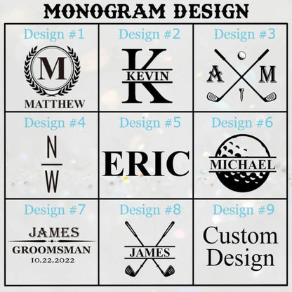 Personalized PU Leather Golf Scorecard Holder