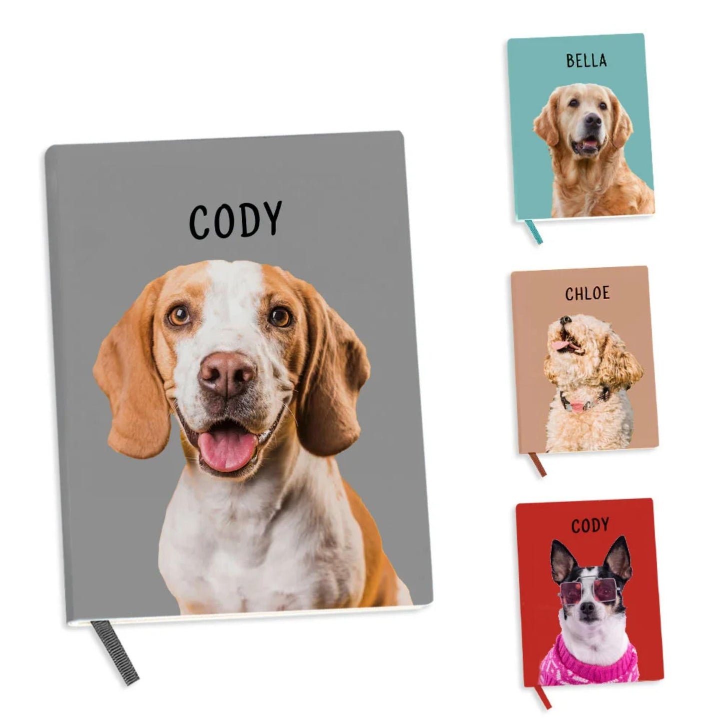 Personalized Dog Portrait A5 Notepad