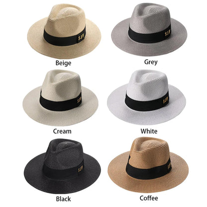 Custom Initials Panama Hat