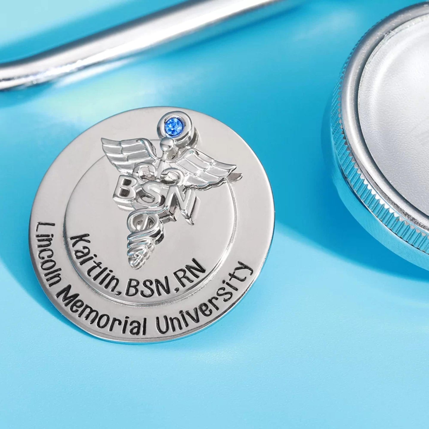 Personalized Nursing Pin