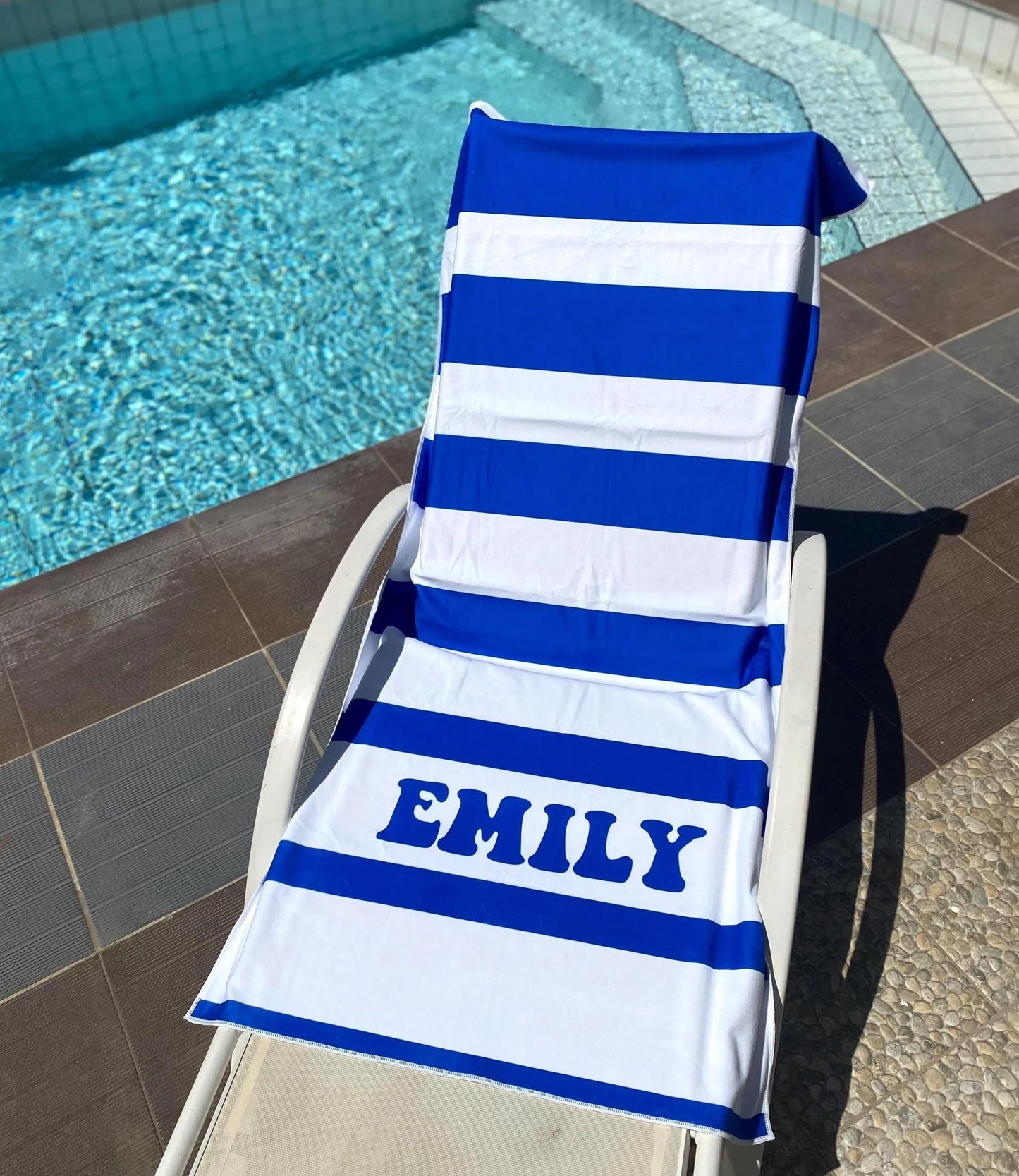 Custom Name Microfiber Beach Towel