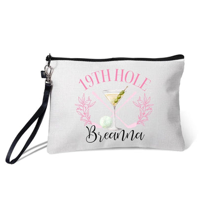 Personalized Golf Girly Cosmetic Bag