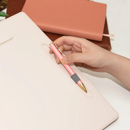 Personalized Monogram Name Clipboard with Pen Loop