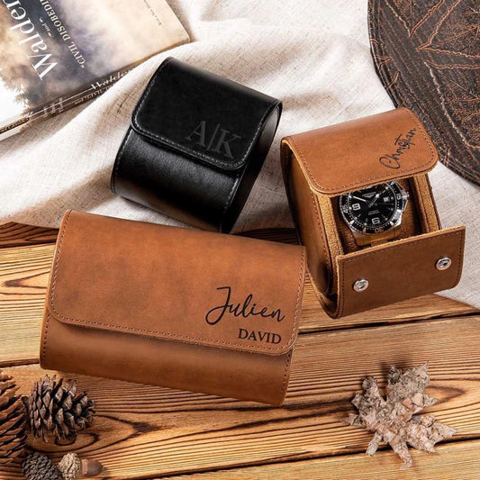 Custom Travel Watch Box with 1-3 Slots
