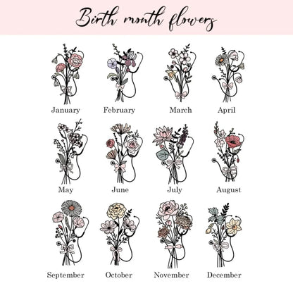 Personalized Stethoscope Tote Bag with Name & Birth Flower