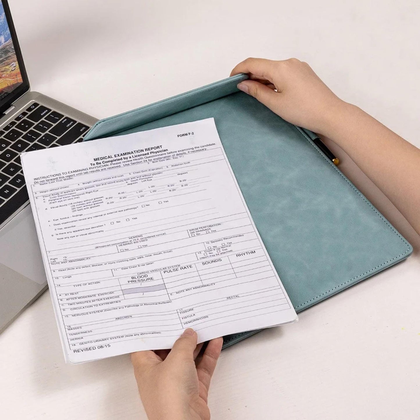 Personalized Birth Flower Clipboard with Name