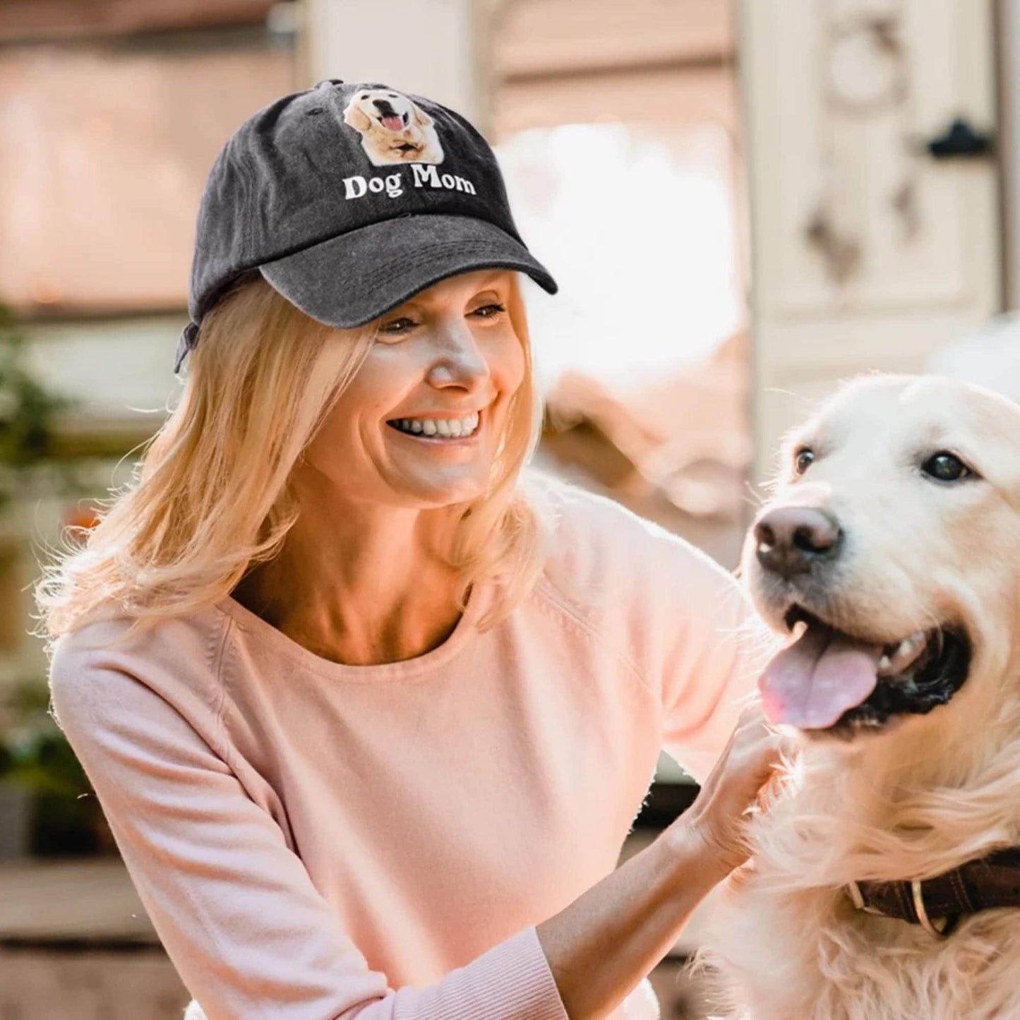 Cute Custom Cat & Dog Portrait Summer Cap
