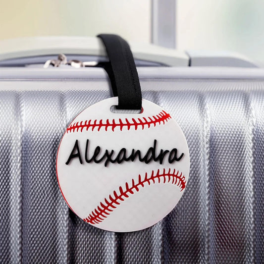 Personalized Name Sports Luggage Tags