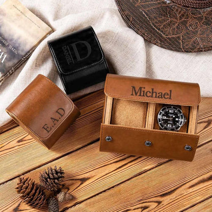 Custom Travel Watch Box with 1-3 Slots