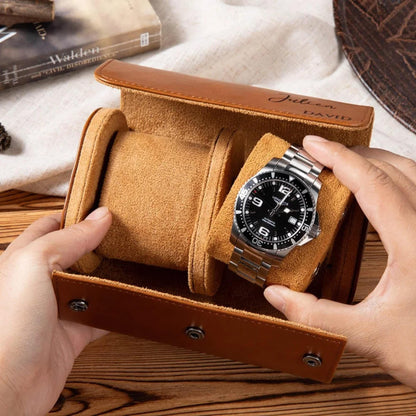 Custom Travel Watch Box with 1-3 Slots
