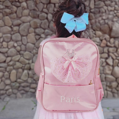 Personalized Ballet Tutu Backpack for Girls