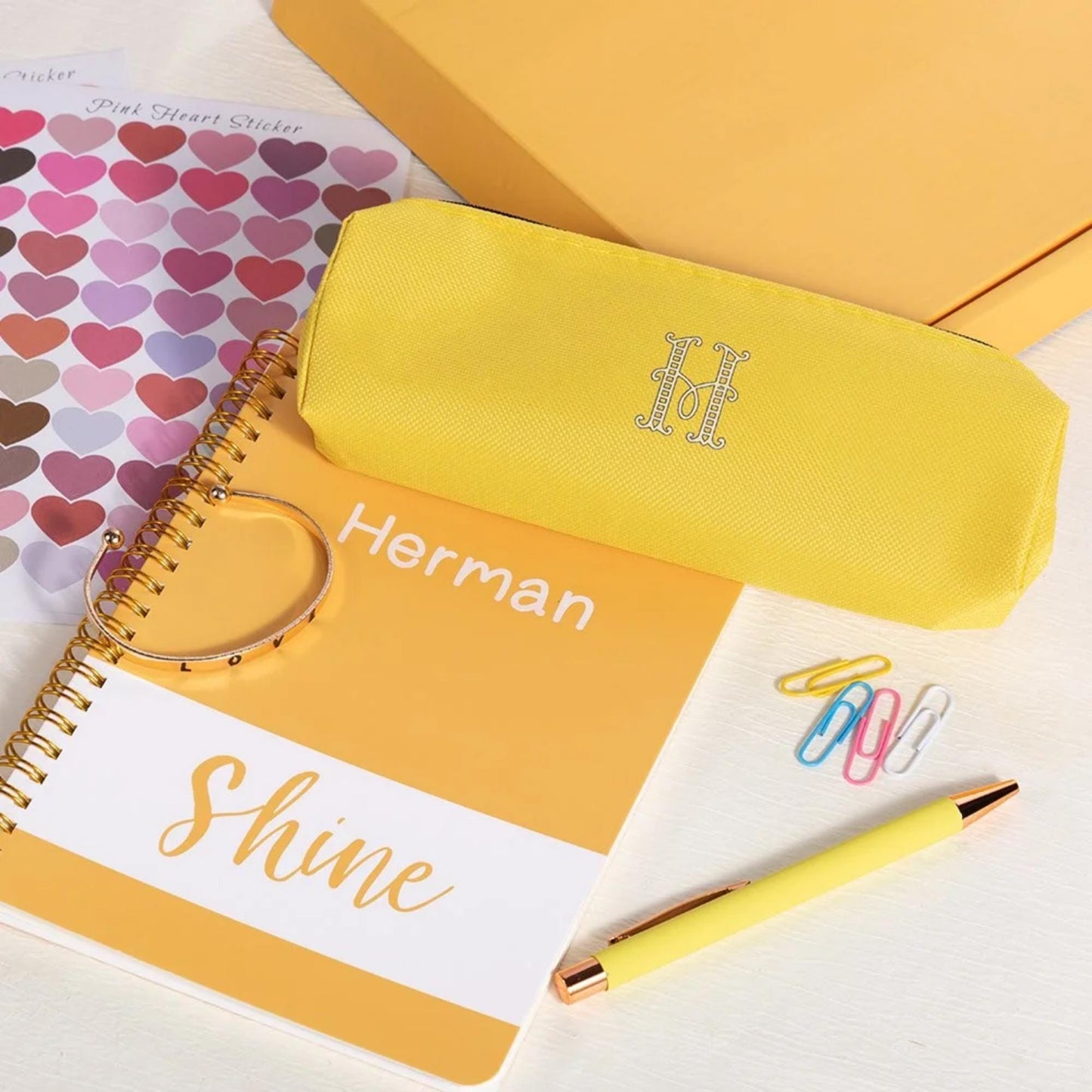 Personalized DIY Name Colorful Journal Kit