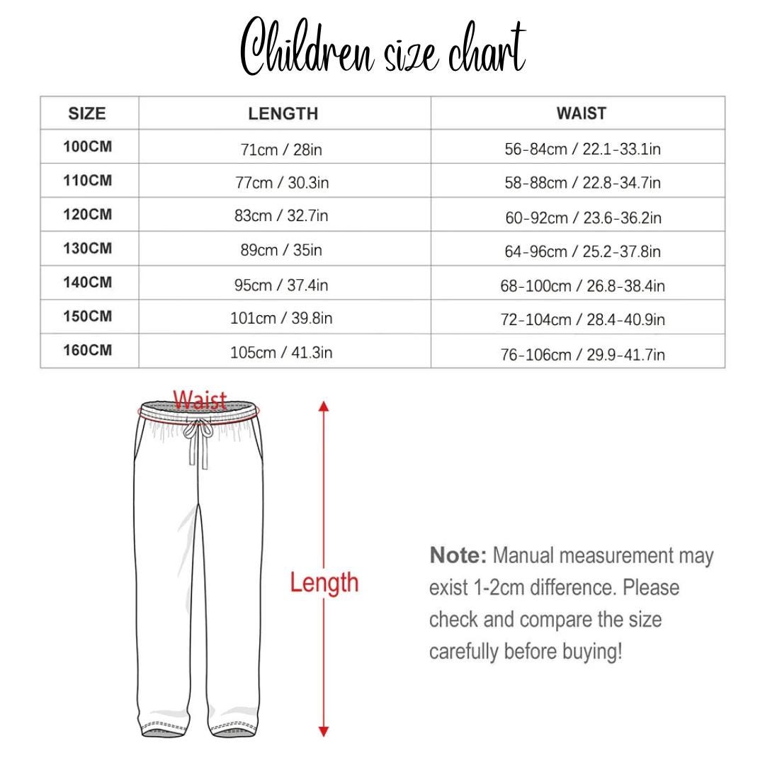 Custom Kids Name & Number Sports Pajama Pants