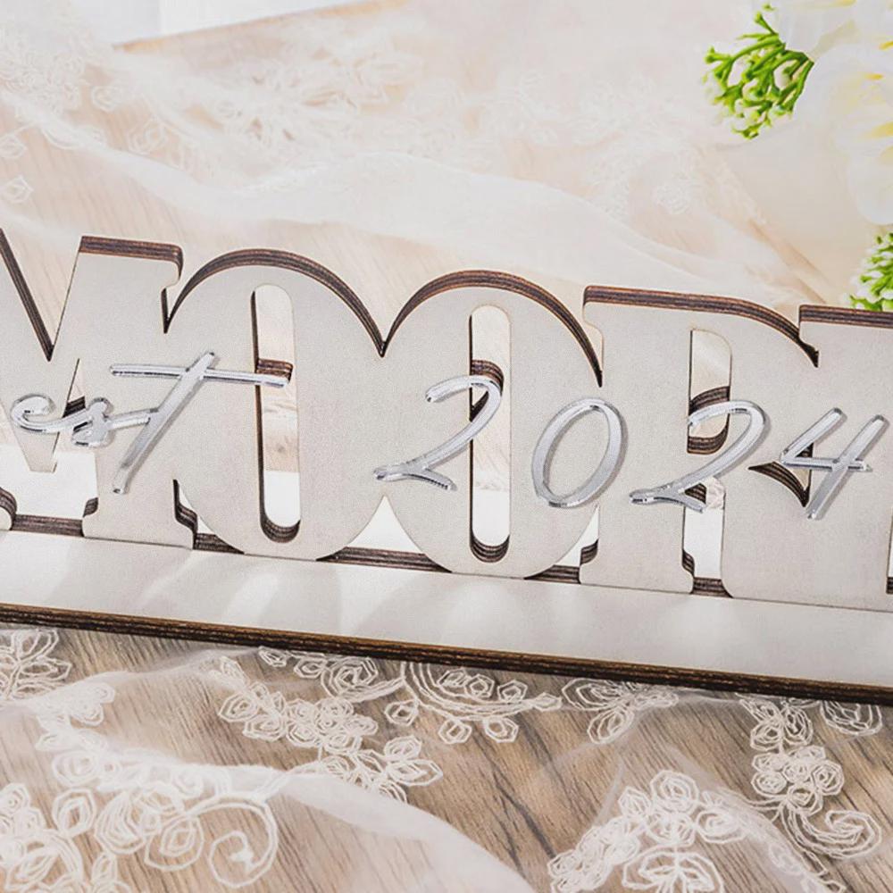 Personalized Mr and Mrs Wedding Name Sign