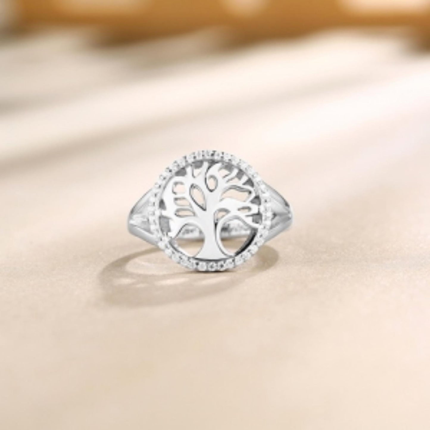 Custom Family Tree of Life Ring with Custom Inner Engraving