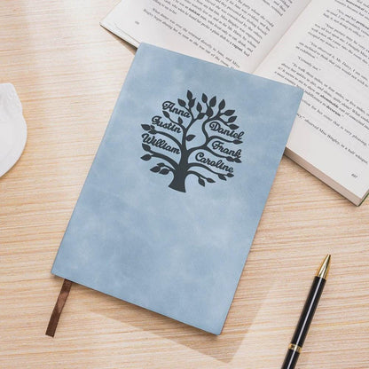Personalized Leather Family Tree Bible Journal