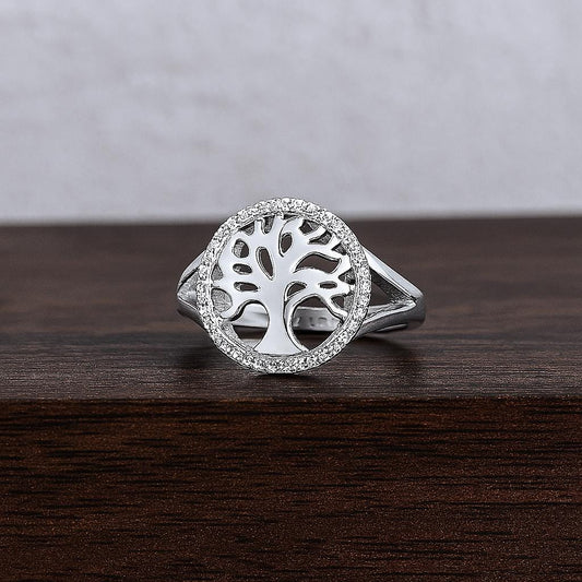 Custom Family Tree of Life Ring with Custom Inner Engraving