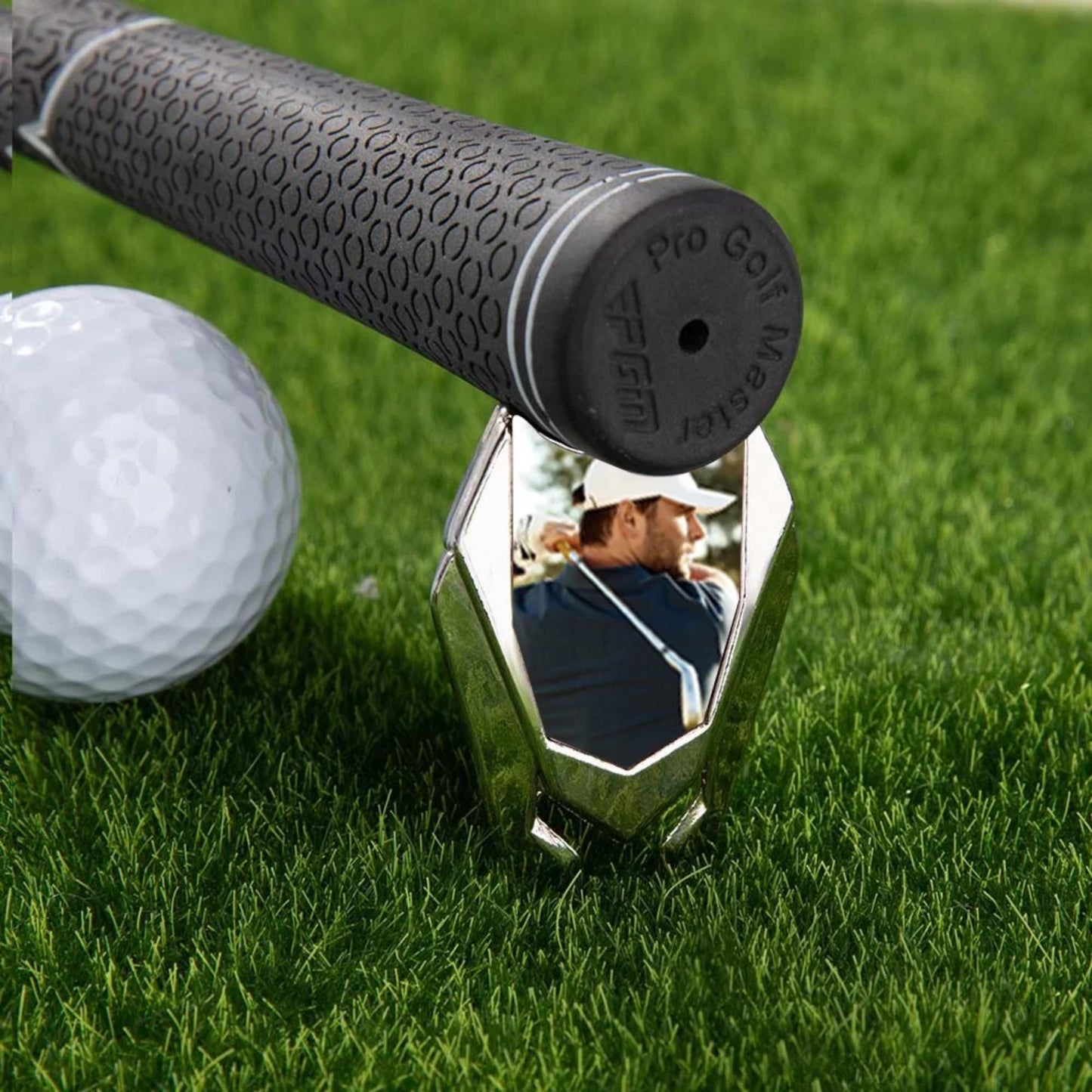 Custom Photo Golf Divot Repair Tool & Magnetic Ball Marker Set