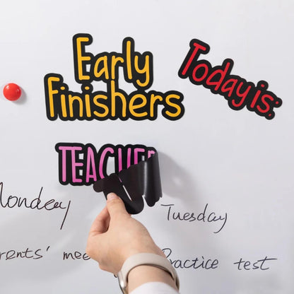 Set of 6 Personalized Whiteboard Teacher Magnets