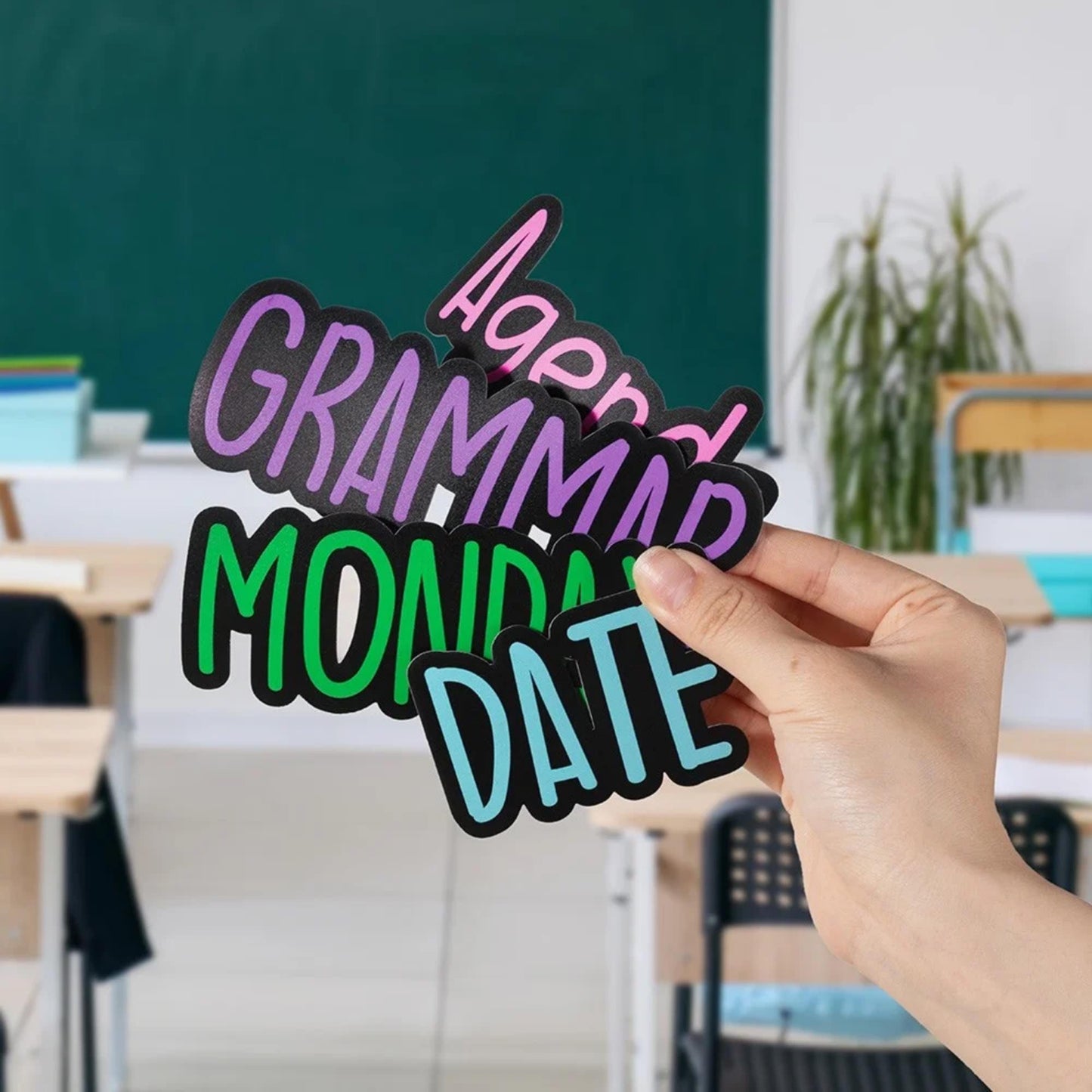 Set of 6 Personalized Whiteboard Teacher Magnets