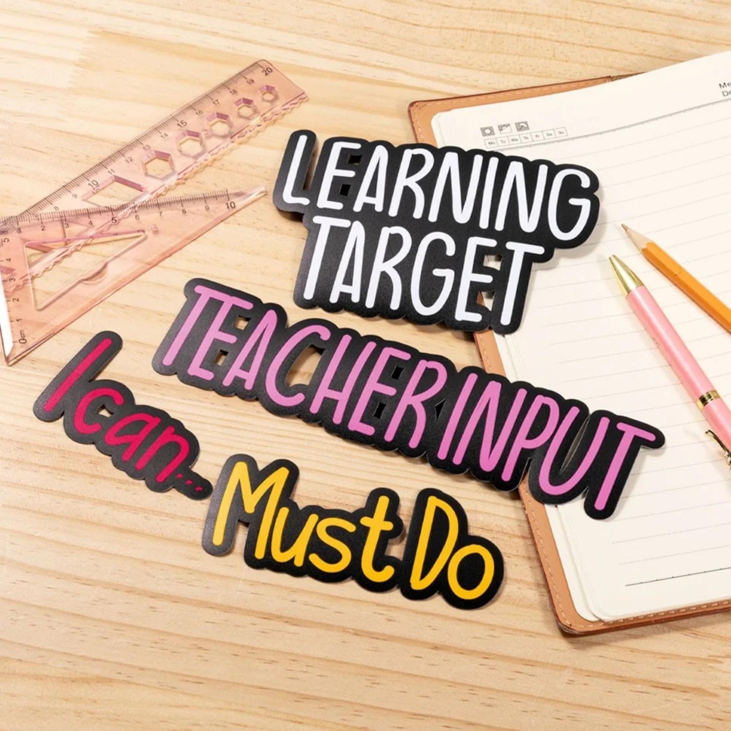 Set of 6 Personalized Whiteboard Teacher Magnets