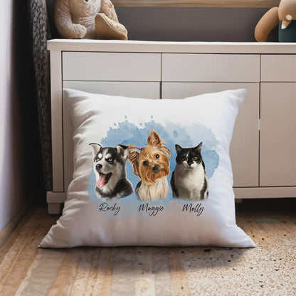 Custom Pet Photo Pillow Cover