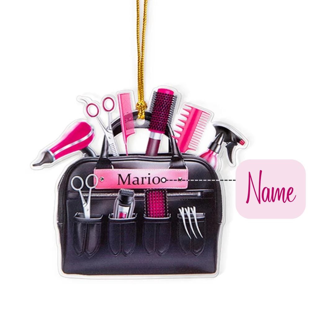 Custom Hairdresser Christmas Tree Hanging Decoration