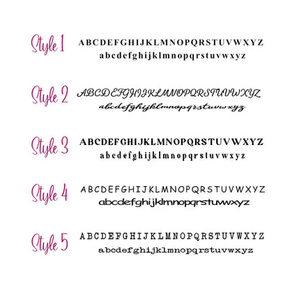 Urn Bar Necklace with Birth Flower and Custom Engravings