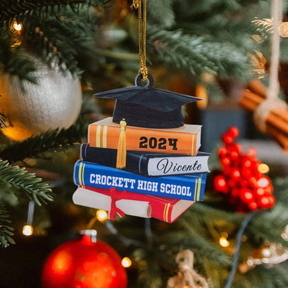 Personalized Graduation Cap Christmas Tree Decoration