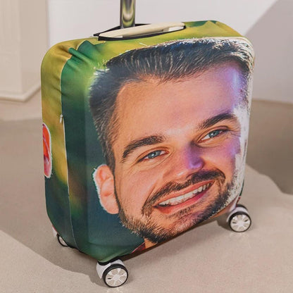 Custom Face Luggage Cover
