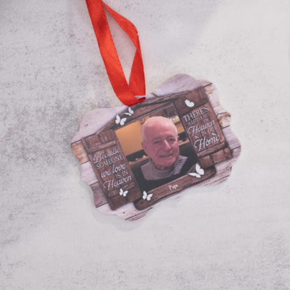 Custom Photo Memorial Christmas Tree Decoration