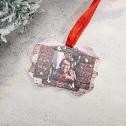 Custom Photo Memorial Christmas Tree Decoration