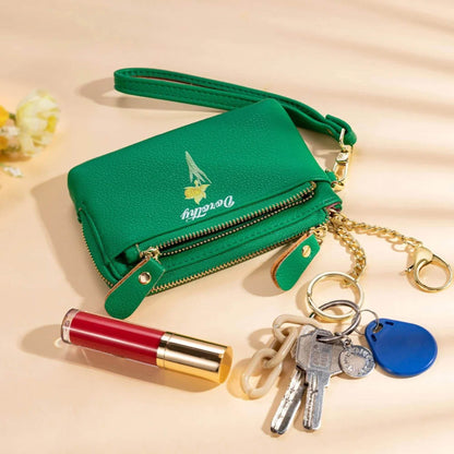Name Watercolor Birth Flower Clutch Wallet