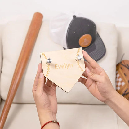 Personalized Wooden Sports Cap Holder