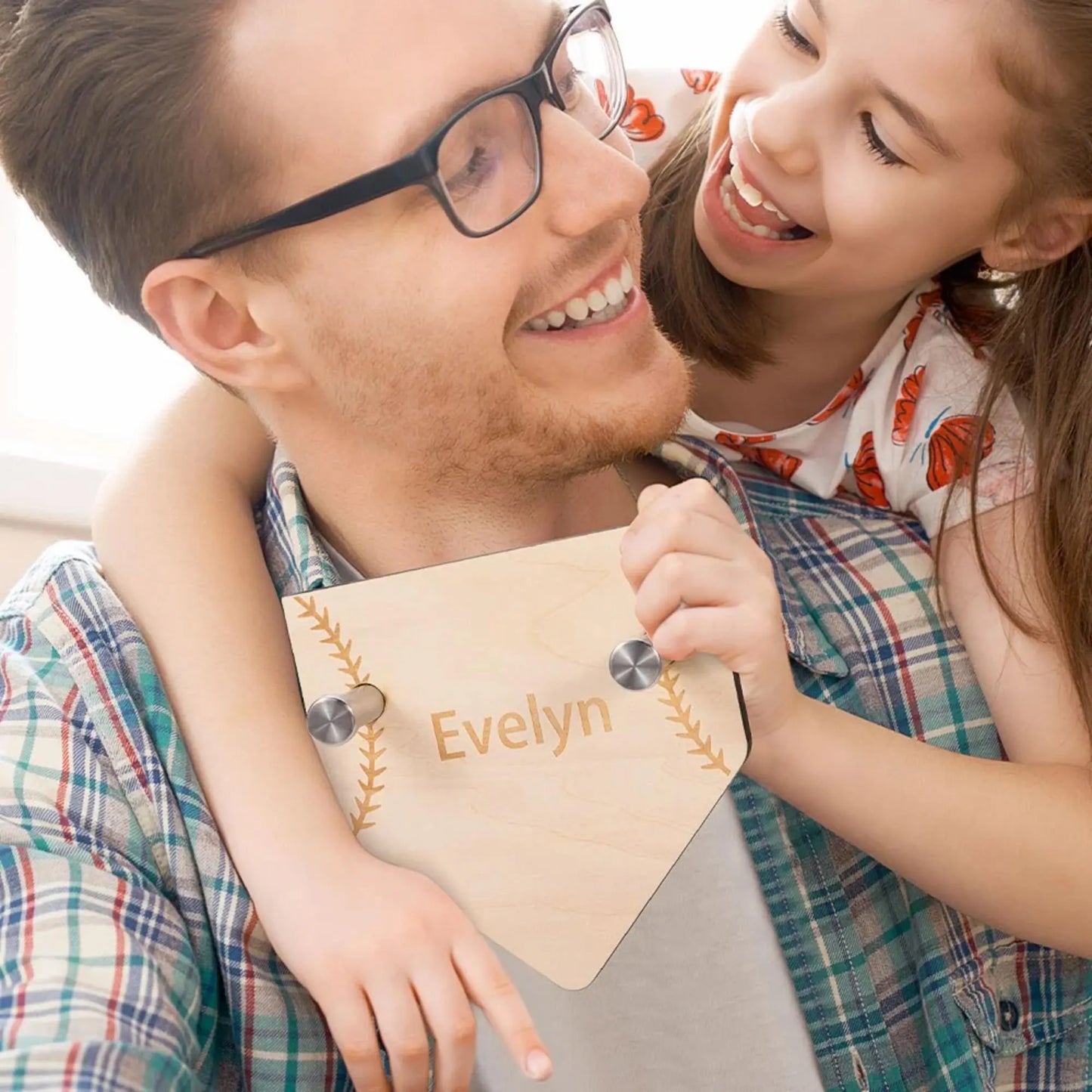 Personalized Wooden Sports Cap Holder