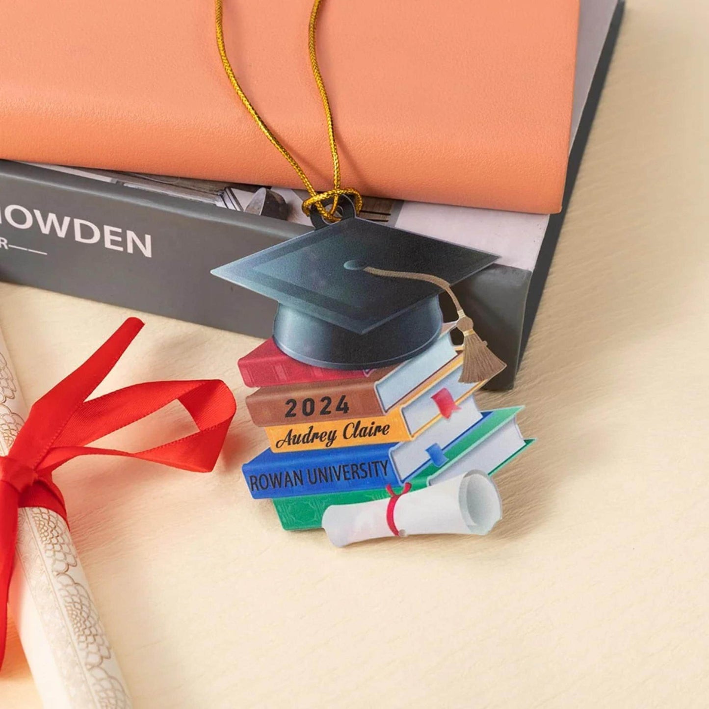 Personalized Graduation Cap Christmas Tree Decoration