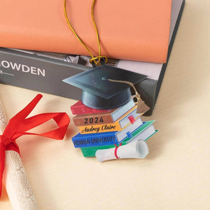Personalized Graduation Cap Christmas Tree Decoration