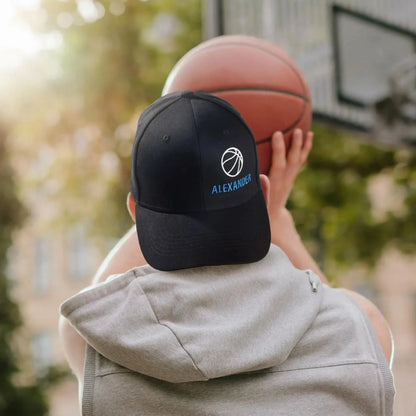 Custom Embroidered Sports Hat with Name & Number